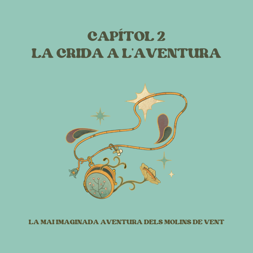 La mai imaginada aventura dels molins de vent - Portada Capitol 2